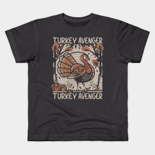 Turkey Avenger Kids T-Shirt